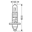 H1 ΑΛΟΓΟΝΟΥ 12V/100W 62.5mm P14,5s ΤΕΜ1