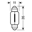 ΛΑΜΠΑ ΣΩΛΗΝΩΤΗ C5W/12V SV8,5x8 11X35mm