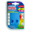 ΛΑΜΠΑΚΙΑ ΨΕΙΡΕΣ Τ5 12V/1.2W W2x4.6d ΜΠΛΕ
