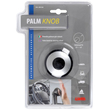 ΤΕΜΠΕΛΗΣ ΤΙΜΟΝΙΟΥ PALM-KNOB ΜΑΥΡΟΣ/ΑΣΗΜΙ 37/47mm