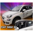 FIAT 500X 5D 2015 ΣΕΤ ΑΝΕΜΟΘΡΑΥΣΤΕΣ ΑΥΤΟΚΙΝΗΤΟΥ ΑΠΟ ΕΥΚΑΜΠΤΟ ΦΙΜΕ ΠΛΑΣΤΙΚΟ HEKO - 4 ΤΕΜ.