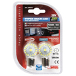 P21W 24-28V BA15s 260lm ΜΟΝΟΠΟΛΙΚΟ ΛΕΥΚΟ ΔΙΑΘΛΑΣΗΣ HYPER-LED102  2ΤΕΜ.