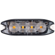 ΣΤΡΟΜΠΟ 12/24V 10x3x0,9cm ΠΟΡΤΟΚΑΛΙ 4LED 12W (4x3W) R65 R10 IP68 AMiO - 1 ΤΕΜ.