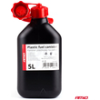 ΜΠΕΤΟΝΙ ΠΛΑΣΤΙΚΟ 5L ΜΑΥΡΟ ΜΕ ΚΟΚΚΙΝΟ ΣΤΟΜΙΟ