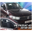 VW PASSAT 4D/5D 2014+ ΖΕΥΓΑΡΙ ΑΝΕΜΟΘΡΑΥΣΤΕΣ ΑΠΟ ΕΥΚΑΜΠΤΟ ΦΙΜΕ ΠΛΑΣΤΙΚΟ HEKO - 2 ΤΕΜ.