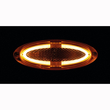 ΦΩΣ ΟΓΚΟΥ 4LED ΠΟΡΤΟΚΑΛΙ ΧΡΩΜΑΤΟΣ SMD 12/24V 124 mm -1ΤΕΜ.