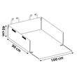 ΚΑΛΥΜΜΑ ΠΟΡΤ-ΠΑΓΚΑΖ TRUNK PROTECTOR ΑΔΙΑΒΡΟΧΟ (XL) 100x90x40cm 1ΤΕΜ.