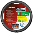 ΚΑΛΥΜΜΑ ΤΙΜΟΝΙΟΥ ΦΟΡΤΗΓΟΥ PEARL BLACK ΔΕΡΜΑΤΙΝΗ ΜΑΥΡΟ (S) 42-44cm ΟΙΚΟΛΟΓΙΚΟ ΚΑΙ ΑΟΣΜΟ