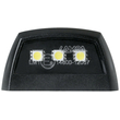 ΦΩΣ ΠΙΝΑΚΙΔΑΣ (ΠΛΑΦΟΝΙΕΡΑ) MOTO E-LON 12V 3LED SMD 58x31mm ΛΕΥΚΟ ΦΩΣ/ΜΑΥΡΟ ΧΡΩΜΑ 1ΤΕΜ