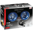 ΠΡΟΒΟΛΕΙΣ ΣΤΡΟΓΓΥΛΟΙ  ΜΕ ΒΑΣΗ O-LUX 1LED SMD 6000K 1800LM 12V 18W  ΚΑΡΦΙ 36Δχ68Υχ55Β mm ΜΠΛΕ 2 ΤΕΜ