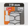 ΑΛΥΣΙΔΕΣ ΧΙΟΝΙΟΥ NX-7 7/9MM GR8.5 ΔΙΠΛΟΥ ΠΑΧΟΥΣ (ΕΣΩΤΕΡΙΚΑ 7mm + ΕΞΩΤΕΡΙΚΑ 9mm) LAMPA - 2 ΤΕΜ.