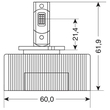 D5S 12/24V 35W 6.000K 8000lm LED SEOUL CSP-3570chips CAN BUS PLUG & PLAY LAMPA - 2ΤΕΜ.