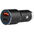 ΦΟΡΤΙΣΤΗΣ ΑΝΑΠΤΗΡΑ ΚΙΝΗΤΩΝ ΑΛΟΥΜΙΝΙΟΥ 12/24V USB + USB TYPE C 38W FAST CHARGE PRO-08