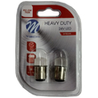 P21/5W 24V BAY15d 9xSMD3014 LED ΚΟΚΚΙΝΟ HEAVY-DUTY BLISTER M-TECH - 2 ΤΕΜ.