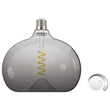 ELVHX - EL822203 | LED SPIRAL FILLAMENT DIM|G190 SMOKY 4W(>16w) E27|2000k|150lm|{enjoysimplicity}™
