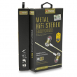 Metal Stereo Hi-Fi Handsfree M13 Gold