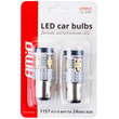 ΛΑΜΠΑΚΙΑ ΜΟΝΟΠΟΛΙΚΑ LED ΛΕΥΚΑ CAN-BUS P21W BA15S 1156 39xSMD 2016 ΑMiO - 2 TEM.