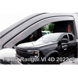 FORD RANGER 4D 2022+ /RAPTOR 2022+  ΖΕΥΓΑΡΙ ΑΝΕΜΟΘΡΑΥΣΤΕΣ ΑΠΟ ΕΥΚΑΜΠΤΟ ΦΙΜΕ ΠΛΑΣΤΙΚΟ HEKO - 2 ΤΕΜ.