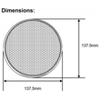 HASDA ΗΧΕΙΑ ΑΔΙΑΒΡΟΧΑ 2 ΔΡΟΜΩΜ 137,5mm 80W - 120Hz>20KHz - ΒΑΘΟΣ 54mm (ΣΤΡΟΓΓΥΛΑ/ΛΕΥΚΑ) - 2 ΤΕΜ.