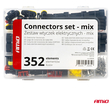 ΦΙΣ & ΒΥΣΜΑΤΑ ΚΑΛΩΔΙΩΝ 6 ΤΥΠΩΝ 12/24V ΑΡΣΕΝΙΚΑ ΚΑΙ ΘΗΛΥΚΑ ΣΕΤ ΑΜΙΟ - 352 ΤΕΜ.