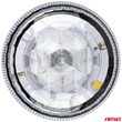 ΦΑΡΟΣ DIAMONT W25P ΜΕ ΛΕΥΚΟ ΚΑΠΑΚΙ 12/24V 24xSMD LED ΠΟΡΤΟΚΑΛΙ ΕΛΑΣΤΙΚΟΣ ΒΙΔΩΤΟΣ 201x126mm ΑΜΙΟ - 1 ΤΕΜ.