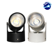 LED Φωτιστικό Σποτ Οροφής με Σπαστή Βάση Black Body 10W 230V 1500lm 24° Ψυχρό Λευκό 6000k GloboStar 93011