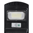 GloboStar® STREETA 85341 Professional LED Solar Street Light Αυτόνομο Ηλιακό Φωτιστικό Δρόμου 30W 300lm 48 x LED SMD 5730 με Ενσωματωμένο Φωτοβολταϊκό Panel 6V 6W & Επαναφορτιζόμενη Μπαταρία Li-ion 3.2V 5000mAh με Αισθητήρα Ημέρας-Νύχτας & PIR Αισθητήρα Κίνησης - Αδιάβροχο IP65 - Ψυχρό Λευκό 6000K - Μ20 x Π6 x Υ40cm - 2 Years Warranty