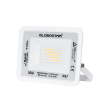 GloboStar® ATLAS 61415 Επαγγελματικός Προβολέας LED 30W 3450lm 120° AC 220-240V - Αδιάβροχος IP67 - Μ16 x Π2.5 x Υ12.5cm - Λευκό - Θερμό Λευκό 2700K - LUMILEDS Chips - TÜV Rheinland Certified - 5 Years Warranty