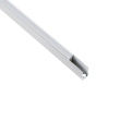 GloboStar® NEONPRO 61530 Προφίλ Αλουμινίου - Βάση Στήριξης για την NEONPRO Professional Neon Flex LED 10W/m 24VDC & 48VDC με Π6 x Υ1.2cm - Λευκό - Μ300 x Π0.8 x Υ1.3cm - Πακέτο 5 Τεμάχια των 3 Μέτρων