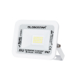 GloboStar® ATLAS 61407 Επαγγελματικός Προβολέας LED 20W 2500lm 120° AC 220-240V - Αδιάβροχος IP67 - Μ12 x Π2.5 x Υ9.5cm - Λευκό - Ψυχρό Λευκό 6000K - LUMILEDS Chips - TÜV Rheinland Certified - 5 Years Warranty