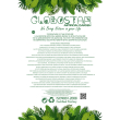 GloboStar® Artificial Garden RAVELLO 20747 Επιδαπέδιο Πολυεστερικό Τσιμεντένιο Κασπώ Γλάστρα - Flower Pot Μαύρο με Καφέ Μ60 x Π50 x Υ75cm