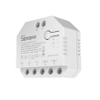 GloboStar® 80006 SONOFF DUALR3 - Wi-Fi Smart Switch Two Way Dual Relay & Power Measuring - 2 Output Channel