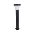 GloboStar® SOLARDIS 90523 LED Solar Bollard Light Κολωνάκι Κήπου Εξωτερικού Χώρου 10W 180lm 120° με Ενσωματωμένο Φωτοβολταϊκό Panel 6V 5W & Επαναφορτιζόμενη Μπαταρία Li-ion 3.2V 6000mAh με Αισθητήρα Ημέρας-Νύχτας - Αδιάβροχο IP65 Φ24 x Υ88cm Ψυχρό Λευκό 6000K - 2 Χρόνια Εγγύηση