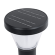 GloboStar® SOLARDIS 90523 LED Solar Bollard Light Κολωνάκι Κήπου Εξωτερικού Χώρου 10W 180lm 120° με Ενσωματωμένο Φωτοβολταϊκό Panel 6V 5W & Επαναφορτιζόμενη Μπαταρία Li-ion 3.2V 6000mAh με Αισθητήρα Ημέρας-Νύχτας - Αδιάβροχο IP65 Φ24 x Υ88cm Ψυχρό Λευκό 6000K - 2 Χρόνια Εγγύηση