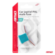 ΑΣΦΑΛΕΙΕΣ JapVal PAL ΑΡΣΕΝΙΚΕΣ 62mm 20A ΣΕ ΓΑΛΑΖΙΟ ΧΡΩΜΑ AMIO - 2 Τεμ.