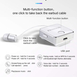Ασύρματο ακουστικό Bluetooth - F1 - Fineblue - 712270 - White