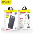Powerbank - P105K - 10.000mah - AWEI - 004800 - Black