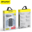 Powerbank - P89K - 10.000mah - AWEI - 007665 - Black