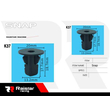 Σετ συνδετήρες αυτοκινήτου - 10pcs - R-F16101-26 - 180873