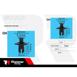 Σετ συνδετήρες αυτοκινήτου - 10pcs - R-F16101-07 - 180864
