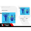 Σετ συνδετήρες αυτοκινήτου - 10pcs - R-F16101-08 - 180867