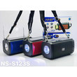 Ασύρματο ηχείο Bluetooth - Solar - NS123S - 881391 - Black