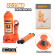 Υδραυλικός γρύλος ανύψωσης - 5T/2.4kg - Finder - 194012