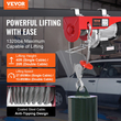 VEVOR Electric Hoist Crane Winch 1320 lbs 328 ft Wireless &amp; 14 ft Wired Remote | VEVOR GR