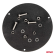 ΦΑΡΟΣ HEAVY DUTY W28B 12/24V ΠΟΡΤΟΚΑΛΙ 16LED ΒΙΔΩΤΟΣ Υ77mm Φ110mm AMIO - 1 τεμ.