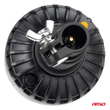 ΦΑΡΟΣ ΦΙΜΕ HEAVY DUTY W28P 12/24V 16LED ΕΛΑΣΤΙΚΟΣ ΒΙΔΩΤΟΣ ΠΟΡΤΟΚΑΛΙ Υ169mm Φ110mm AMIO - 1 τεμ.