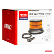 ΦΑΡΟΣ HEAVY DUTY W29M 12/24V ΠΟΡΤΟΚΑΛΙ 16LED ΜΑΓΝΗΤΙΚΟΣ/ΒΙΔΩΤΟΣ ΜΕ ΦΙΣ ΑΝΑΠΤΗΡΑ Υ103mm Φ110mm AMIO - 1 τεμ.