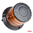 ΦΑΡΟΣ HEAVY DUTY W30M 12/24V ΠΟΡΤΟΚΑΛΙ 24LED ΜΑΓΝΗΤΙΚΟΣ/ΒΙΔΩΤΟΣ ΜΕ ΦΙΣ ΑΝΑΠΤΗΡΑ Υ128mm Φ110mm AMIO - 1 τεμ.