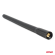 ΚΕΡΑΙΑ ΟΡΟΦΗΣ ANTM11 20cm ΜΕ 2 ΑΝΤΑΠΤΟΡΕΣ 5-6mm ΜΑΥΡΗ ΑΜΙΟ - 1 ΤΕΜ.