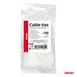 ΔΕΜΑΤΙΚΑ/ΔΕΤΙΚΑ ΚΑΛΩΔΙΩΝ TIE WRAP (ΤΑΙΡΑΠ) 2.5 x 100mm (ΛΕΥΚΟ)  ΑΜΙΟ - 100 ΤΕΜ.